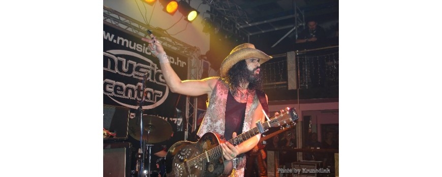 Eric Sardinas nastupio na Sugar Cube blues festivalu