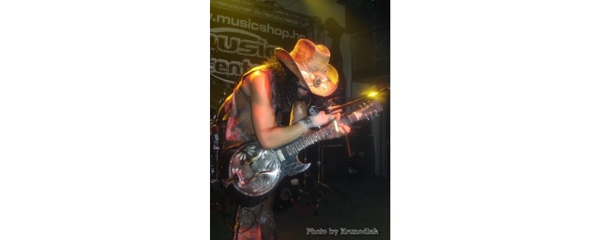 Eric Sardinas nastupio na Sugar Cube blues festivalu